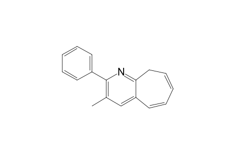 9H-Cyclohepta[b]pyridine, 3-methyl-2-phenyl-