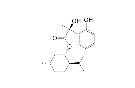 Benzeneacetic acid, .alpha.,2-dihydroxy-.alpha.-methyl-, 5-methyl-2-(1-methylethyl)cyclohexyl ester, [1R-[1.alpha.(S*),2.beta.,5.alpha.]]-