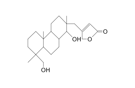 De-15-methyl-14,18-dihydroxy-15-(2,5-dihydro-fur an-2-on-4-yl)-isopimarane