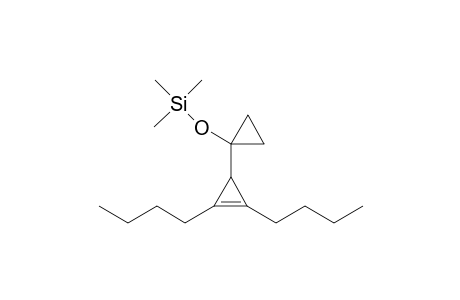 ((2',3'-Dibutyl-[1,1'-bi(cyclopropan)]-2'-en-1-yl)oxy)-trimetylsilane