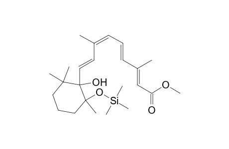 Methyl 5,6-threo-6-hydroxy-5-trimethylsilyloxy-5,6-dihydroretinoate$