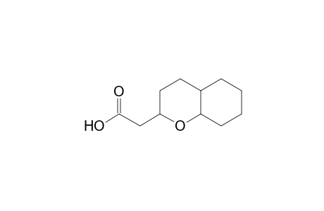 2H-1-Benzopyran-2-acetic acid, octahydro-, (2.alpha.,4a.alpha.,8a.beta.)-