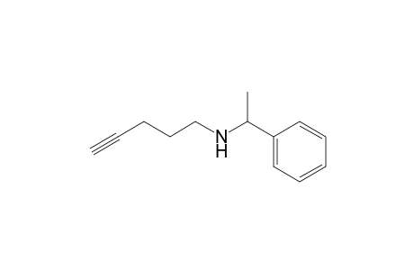 N-(4-Pentynyl)-N-(1-phenylethyl)amine