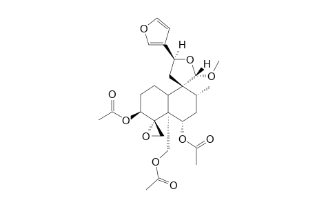 20-O-Deacetyl-20-methoxy-teupyreinidin