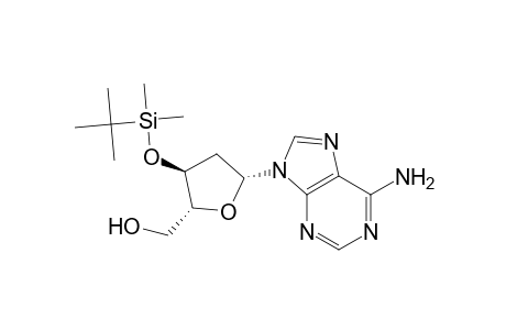 Adenosine, 2'-deoxy-3'-O-[(1,1-dimethylethyl)dimethylsilyl]-