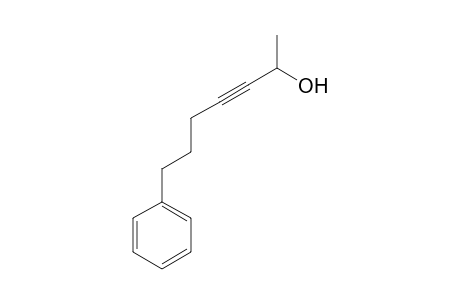 7-Phenyl-3-heptyn-2-ol