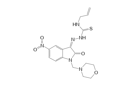 1-Morpholino-5-nitroindole-2,3-dione-3-N-cyclopropylthiosemicarbazone