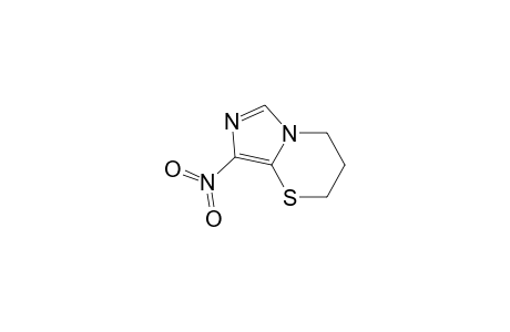 2H-Imidazo[5,1-b][1,3]thiazine, 3,4-dihydro-8-nitro-
