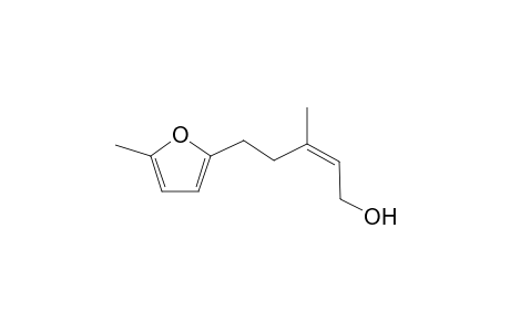 (Z)-3-methyl-5-(5-methylfuran-2-yl)-pent-2-en-1-ol