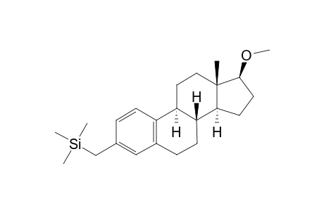 (((8R,9S,13S,14S,17S)-17-methoxy-13-methyl-7,8,9,11,12,13,14,15,16,17-decahydro-6Hcyclopenta[a]phenanthren-3-yl)methyl)trimethylsilane