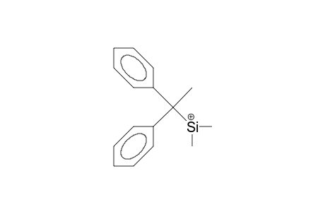(1,1-Diphenyl-ethyl)-dimethyl-silyl cation