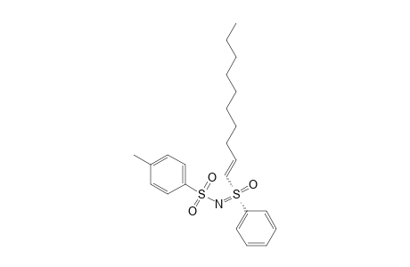 N-[[(E)-dec-1-enyl]-keto-phenyl-persulfuranylidene]-4-methyl-benzenesulfonamide