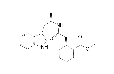 (1R,2S)-Methyl 2-{N-[(R)-2'-(Indol-3''-yl)-1'-methylethyl-]acetamido}cyclohexane-1-carboxylate