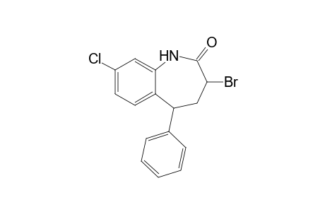 3-Bromo-8-chloro-5-phenyl-2,3,4,5-tetrahydro-1H-1-benzazepin-2-one