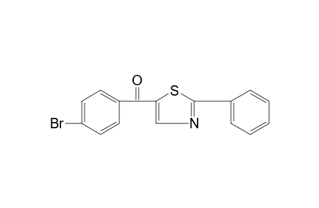 p-BROMOPHENYL 2-PHENYL-5-THIAZOLYL KETONE