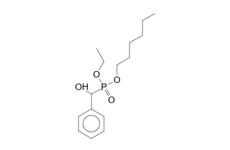 Phosphonic acid, (.alpha.-hydroxybenzyl)-, (ethyl)(hexyl) ester