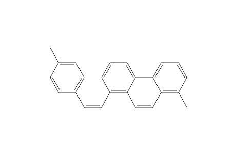 Z/E-1-(8-methyl-1-phenanthryl)-2-(4-methylphenyl) ethylene