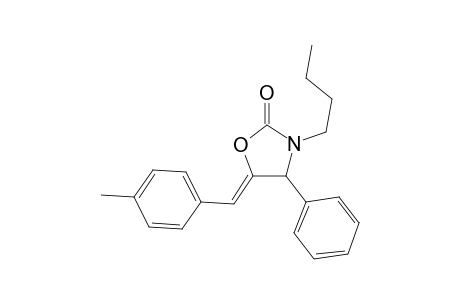 (Z)-3-Butyl-5-(4-methylbenzylidene)-4-phenyloxazolidin-2-one