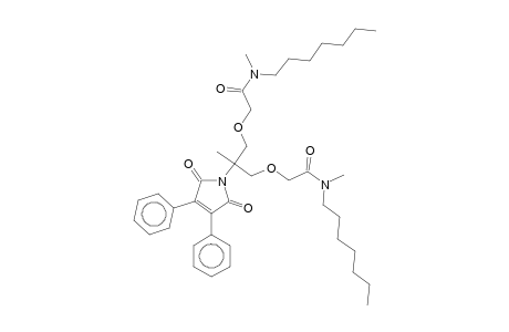 2-(2-(2,5-Dioxo-3,4-diphenyl-2,5-dihydro-1H-pyrrol-1-yl)-3-(2-[heptyl(methyl)amino]-2-oxoethoxy)-2-methylpropoxy)-n-heptyl-N-methylacetamide