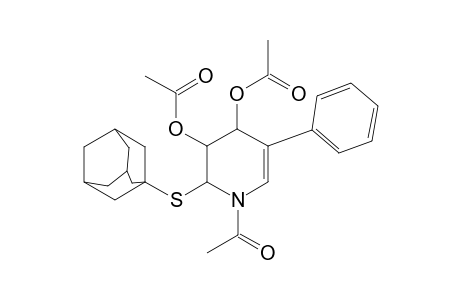 N-Acetyl-3,4-Diacetoxy-5-phenyl-2-(1-adamantylthio)pyridine