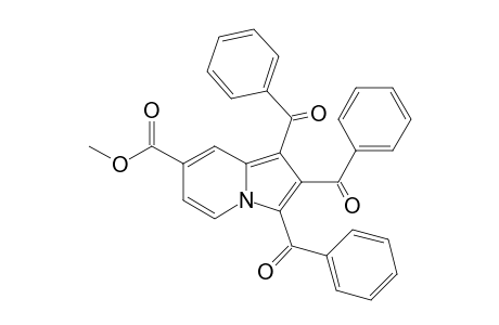 1,2,3-tris(Benzoyl)-5-(methoxycarbonyl)indolizine