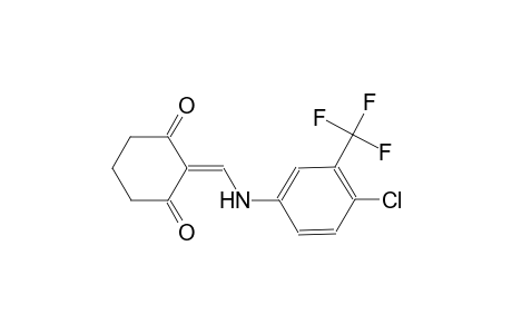 2-{[4-chloro-3-(trifluoromethyl)anilino]methylene}-1,3-cyclohexanedione