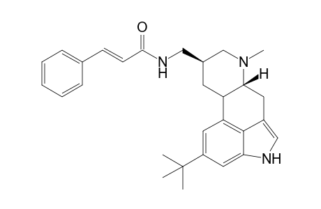 6-Methyl-8.beta.-(3-phenylacriloyl)aminomethyl-13-tert-butyl-ergoline