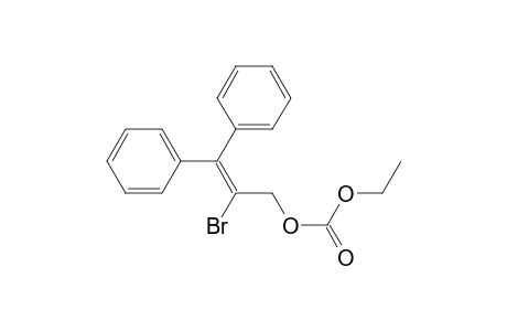 Carbonic acid, 2-bromo-3,3-diphenyl-2-propenyl ethyl ester