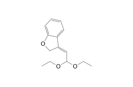 3-[2',2'-Diethoxyethylidene]-2,3-dihydrobenzofuran