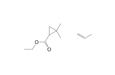 CYCLOPROPANECARBOXYLIC ACID, 2,2-DIMETHYL-3-(2-PROPENYL)-, ETHYL ESTER, trans-