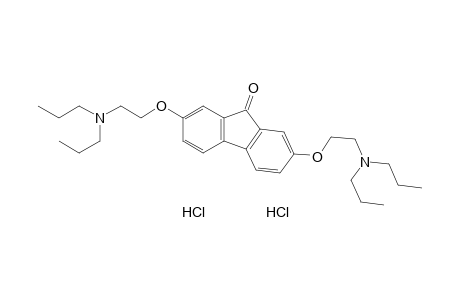 2,7-bis[2-(dipropylamino)ethoxy]fluoren-9-one, dihydrochloride
