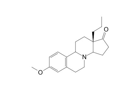 18-Ethyl-3-methoxy-8-azoestra-1,3,5-(10)-trien-17-one