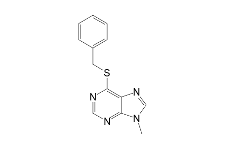 6-Benzylsulfanyl-9-methyl-9H-purine