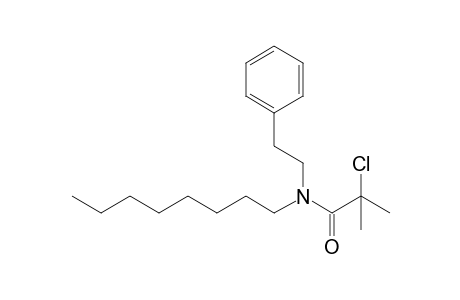 Propionamide, 2-chloro-2-methyl-N-(2-phenylethyl)-N-octyl-