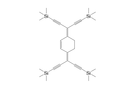 trimethyl-[5-trimethylsilyl-3-[4-[3-trimethylsilyl-1-(2-trimethylsilylethynyl)prop-2-ynylidene]cyclohex-2-en-1-ylidene]penta-1,4-diynyl]silane