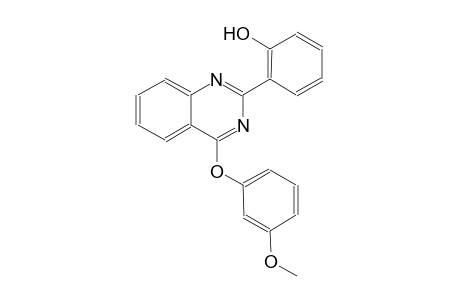 2-[4-(3-methoxyphenoxy)-2-quinazolinyl]phenol