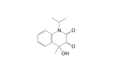 4-Hydroxy-1-isopropyl-4-methyl-quinoline-2,3-dione