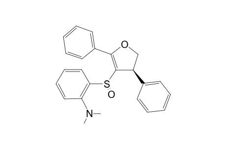 (3R*,SR*)-3,5-Diphenyl-4-[2-(N,N-dimethylamino)phenylsulfinyl]-2,3-dihydrofuran