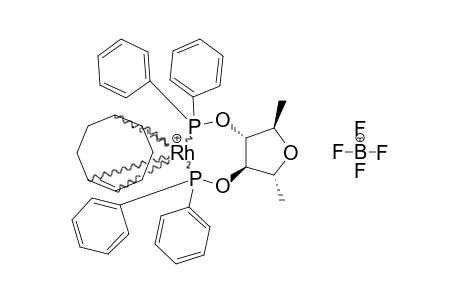 [RH-(1,5-CYCLOOCTADIENE)-3,4-BIS-O-(DIPHENYLPHOSPHINO)-1,6-DIDEOXY-2,5-ANHYDRO-D-MANNITOL]-BF4