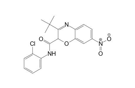 2H-1,4-benzoxazine-2-carboxamide, N-(2-chlorophenyl)-3-(1,1-dimethylethyl)-7-nitro-