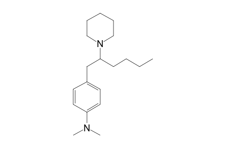 N,N-DIMETHYL-4-(2-PIPERIDINOHEXYL)-ANILINE