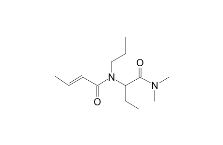 2-Butenamide, N-[1-[(dimethylamino)carbonyl]propyl]-N-propyl-