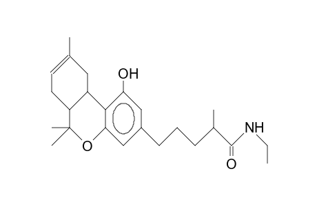 N-Ethyl-17-methyl.delta.8-tetrahydro-18-cannabinoic amide