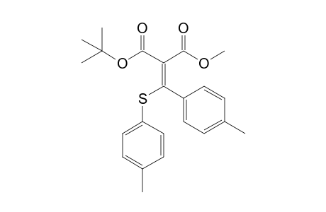 Propanedioic acid, [(4-methylphenyl)[(4-methylphenyl)thio]methylene]-, 1,1-dimethylethyl methyl ester, (Z)-