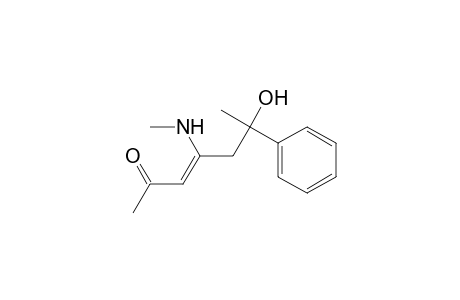 6-Phenyl-6-hydroxy-4-(N-methylamino)hep-3-en-2-one