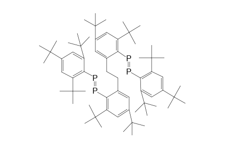 (E,E)-1,2-Bis[3,5-di-t-butyl-2-{(2,4,6-tri-t-butylphenyl)phosphinidenephosphino}phenyl]ethane