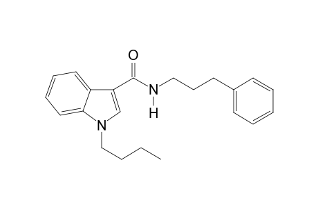 1-Butyl-N-(3-phenylpropyl)-1H-indole-3-carboxamide