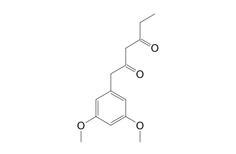 1-(3',5'-DIMETHOXYPHENYL)-HEXANE-2,4-DIONE