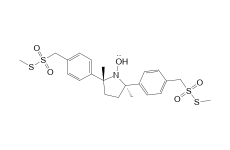 2,5-trans-Bis(4-methanethiosulfonylmethylphenyl)-2,5-dimethylpyrrolidin-1-yloxyl radical
