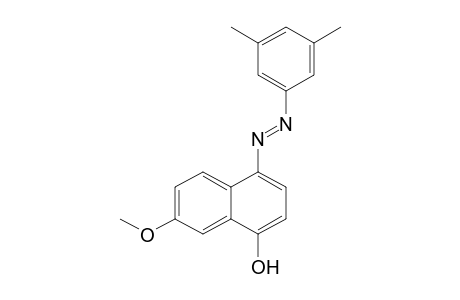 1-Naphthalenol, 4-[2-(3,5-dimethylphenyl)diazenyl]-7-methoxy-
